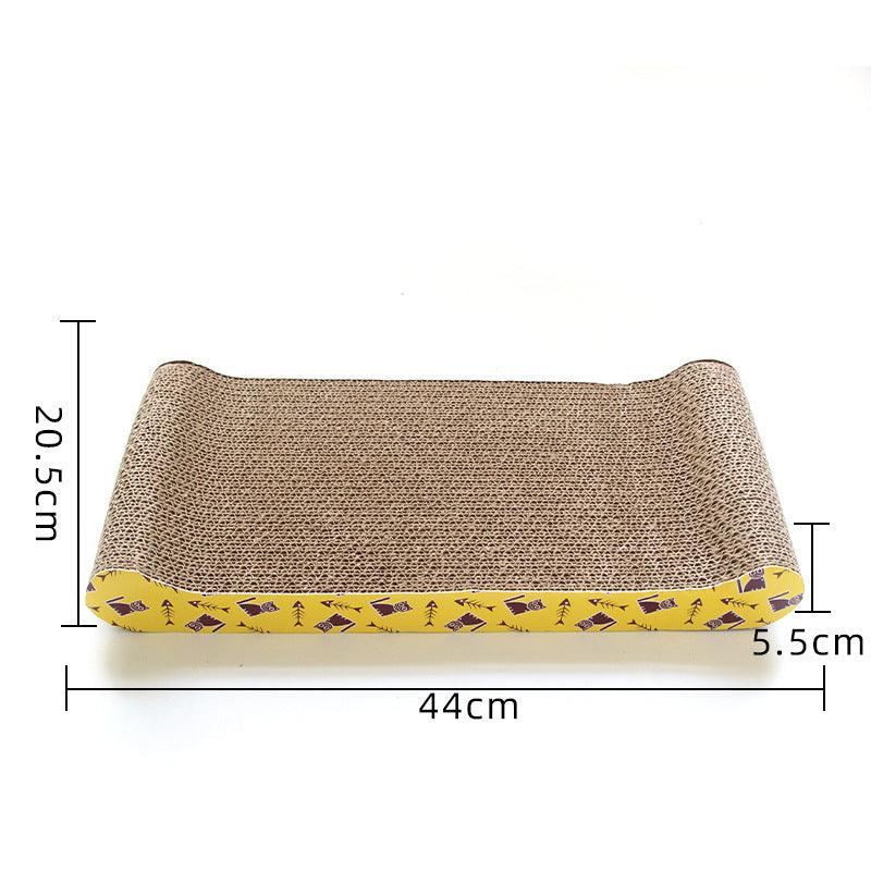 Brinquedo para Gatos Arranhador Placa de Papel Ondulado