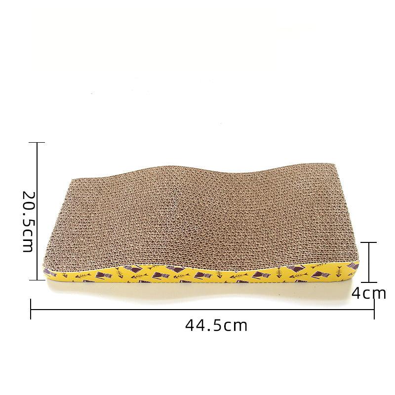 Brinquedo para Gatos Arranhador Placa de Papel Ondulado